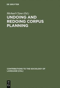 bokomslag Undoing and Redoing Corpus Planning
