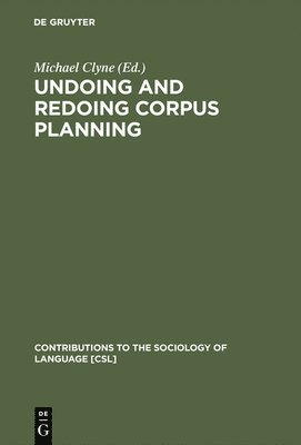 Undoing and Redoing Corpus Planning 1