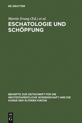 bokomslag Eschatologie und Schöpfung