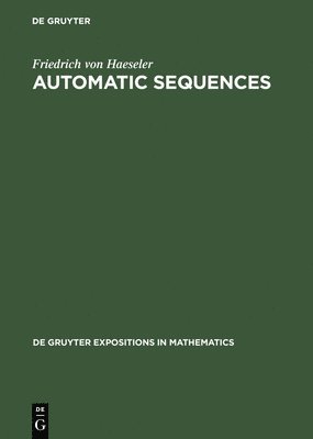 bokomslag Automatic Sequences