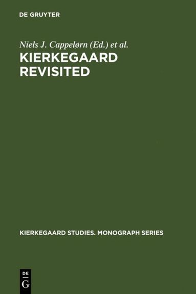Niels J. Cappelørn, Jon Stewart - Kierkegaard Revisited, Inbunden