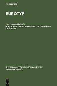 bokomslag Word Prosodic Systems in the Languages of Europe