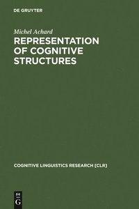 bokomslag Representation of Cognitive Structures