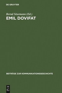 bokomslag Emil Dovifat