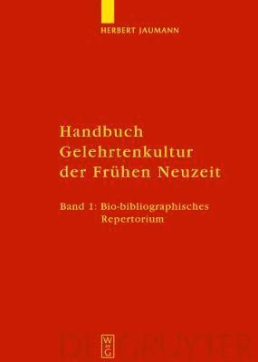 Bio-bibliographisches Repertorium