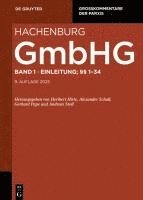 Heribert Hirte, Alexander Schall - Einleitung; §§ 1-34, Inbunden