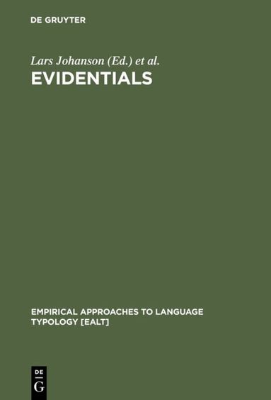 Lars Johanson, Bo Utas - Evidentials, Inbunden
