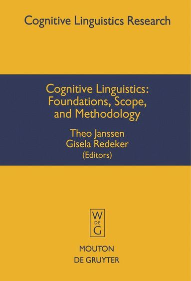 Theo Janssen, Gisela Redeker - Cognitive Linguistics, Häftad