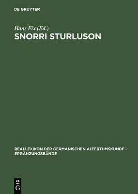 bokomslag Snorri Sturluson
