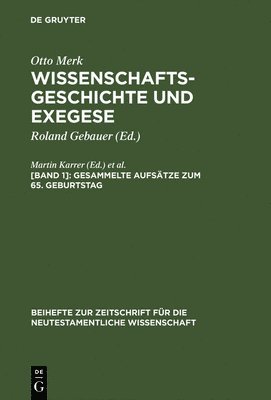 Gesammelte Aufstze zum 65. Geburtstag 1