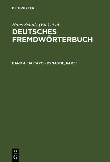Gerhard Strauß, Heidrun Kämper, Isolde Nortmeyer, Oda Vietze - da capo - Dynastie, Inbunden