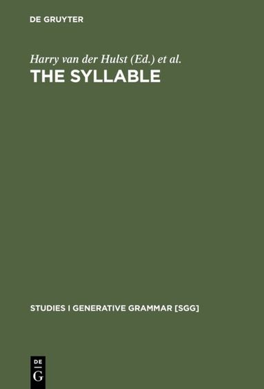 Harry van der Hulst, Nancy Ritter - Syllable, Inbunden