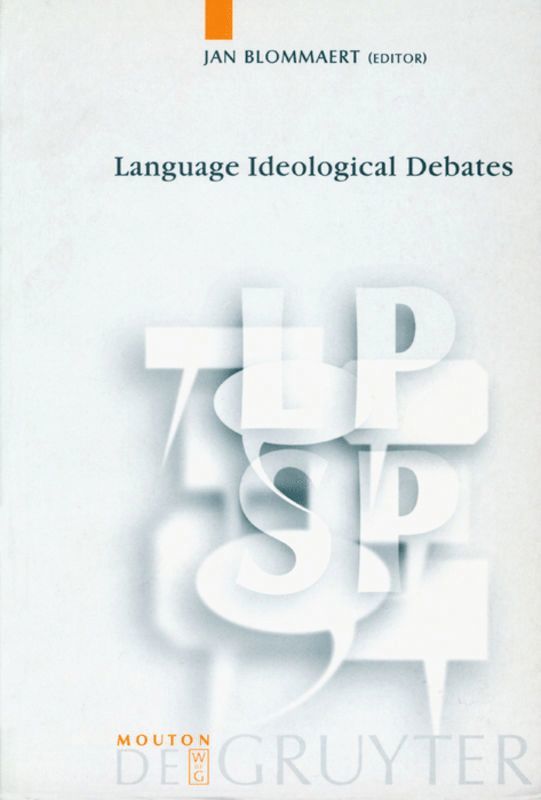 Jan Blommaert - Language Ideological Debates, Inbunden