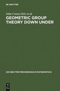 bokomslag Geometric Group Theory Down Under