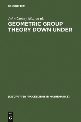 Geometric Group Theory Down Under 1