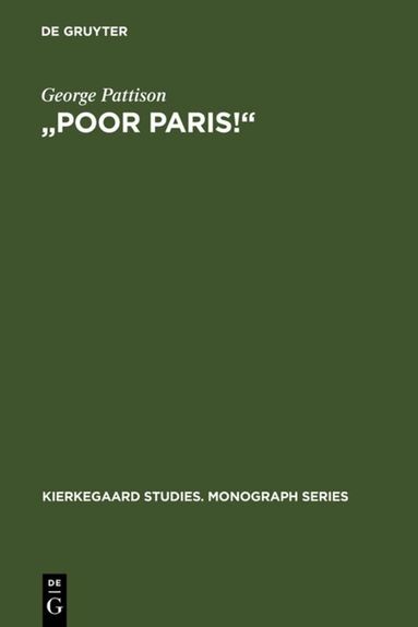 George Pattison - "Poor Paris!", Inbunden