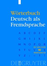 bokomslag Wrterbuch Deutsch als Fremdsprache