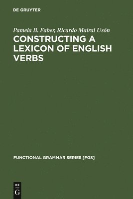 Constructing a Lexicon of English Verbs 1