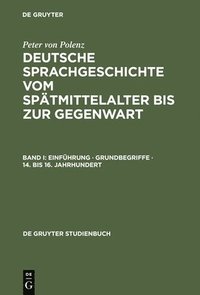 bokomslag Einfhrung  Grundbegriffe  14. bis 16. Jahrhundert