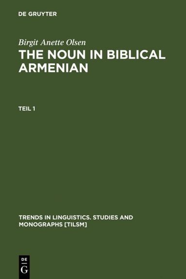 Birgit Anette Olsen - Noun in Biblical Armenian, Inbunden