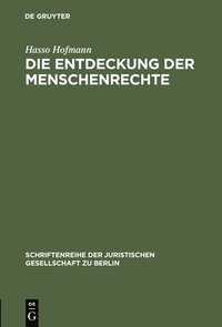 bokomslag Entdeckung der Menschenrechte