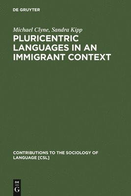 bokomslag Pluricentric Languages in an Immigrant Context