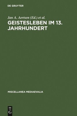 Geistesleben im 13. Jahrhundert 1