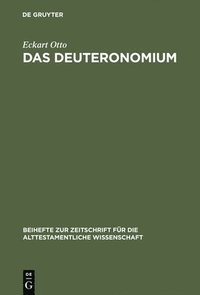 bokomslag Das Deuteronomium