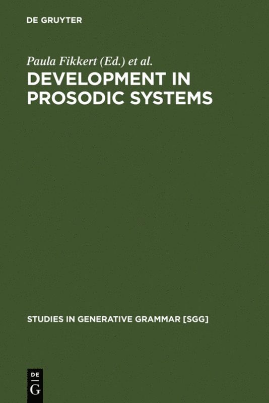 Paula Fikkert, Haike Jacobs - Development in Prosodic Systems, Inbunden