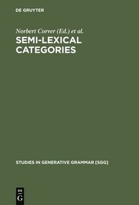 bokomslag Semi-lexical Categories