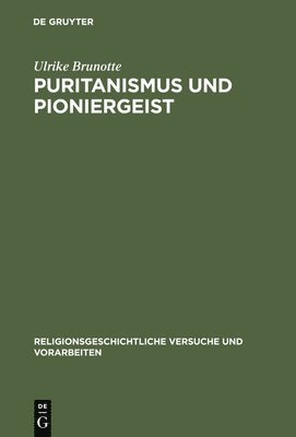bokomslag Puritaismus Und Pioniergeist
