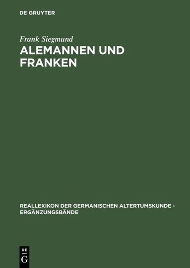 Frank Siegmund - Alemannen und Franken, Inbunden