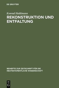 bokomslag Rekonstruktion Und Entfaltung