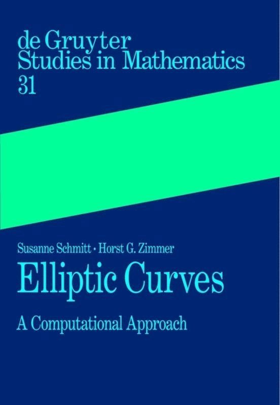 Elliptic Curves 1