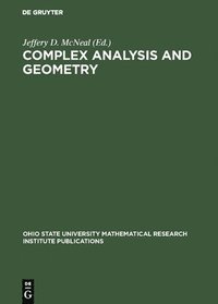 bokomslag Complex Analysis and Geometry