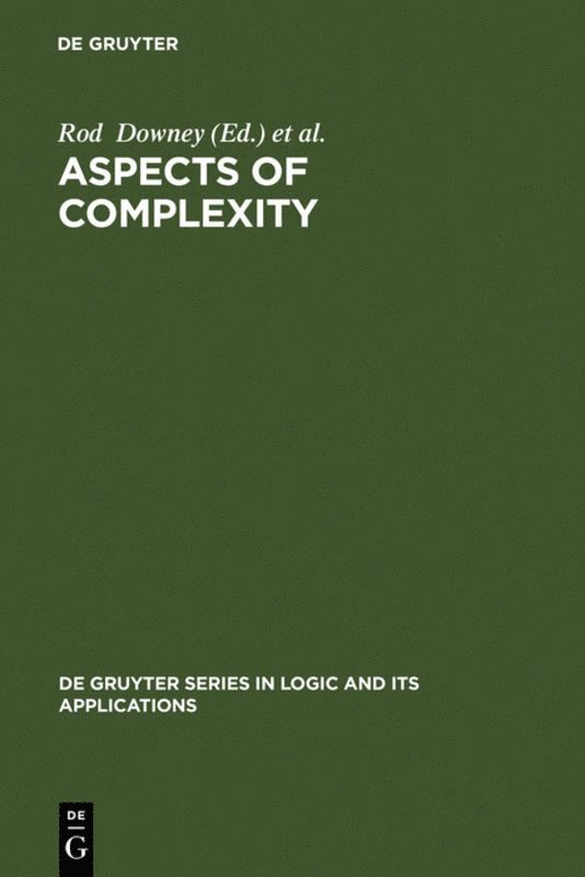 Aspects of Complexity 1