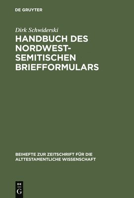 Handbuch des nordwestsemitischen Briefformulars 1