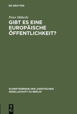 Gibt es eine europische ffentlichkeit? 1