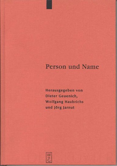 bokomslag Person und Name