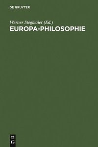 bokomslag Europa-Philosophie