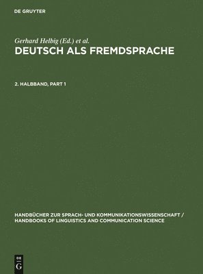 Gerhard Helbig, Lutz Götze, Gert Henrici, Hans-Jürgen Krumm - Deutsch ALS Fremdsprache. 2. Halbband, Inbunden