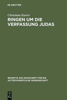 Ringen um die Verfassung Judas 1