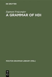bokomslag A Grammar of Hdi
