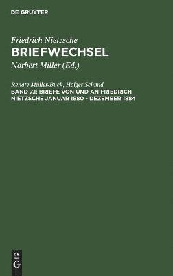 bokomslag Briefe von und an Friedrich Nietzsche Januar 1880 - Dezember 1884