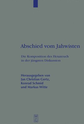 bokomslag Abschied vom Jahwisten