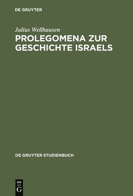 bokomslag Prolegomena Zur Geschichte Israels