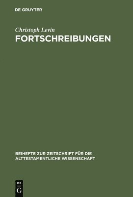 Fortschreibungen 1