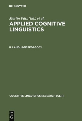 Martin Pütz, Susanne Niemeier, René Dirven - Language Pedagogy, Inbunden