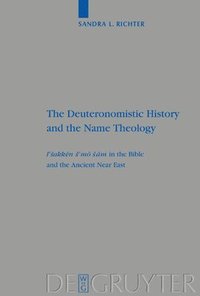 bokomslag The Deuteronomistic History and the Name Theology