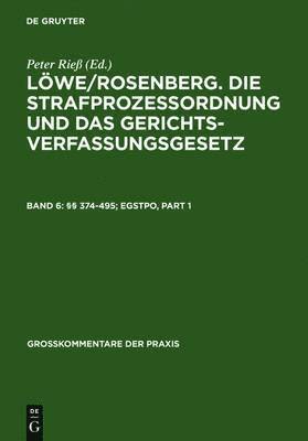 Hans Hilger, Karl Heinz Gössel, Günther Wendisch - §§ 374-495; Egstpo, Inbunden